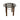 Smoked Glass and Brass Tubular Side Table | Bazaa | Designer, Vintage and Antique Furniture