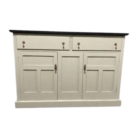 Solid English Oak Federation Era Sideboard