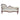 Solid Mahogany Wood French Chaise Lounge | Bazaa | Designer, Vintage and Antique Furniture