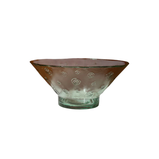 spiral serving bowl