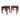 Square stools with humpback stretchers | Bazaa | Designer, Vintage and Antique Furniture