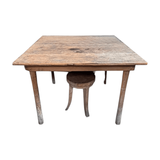 Square Vintage Teak Table