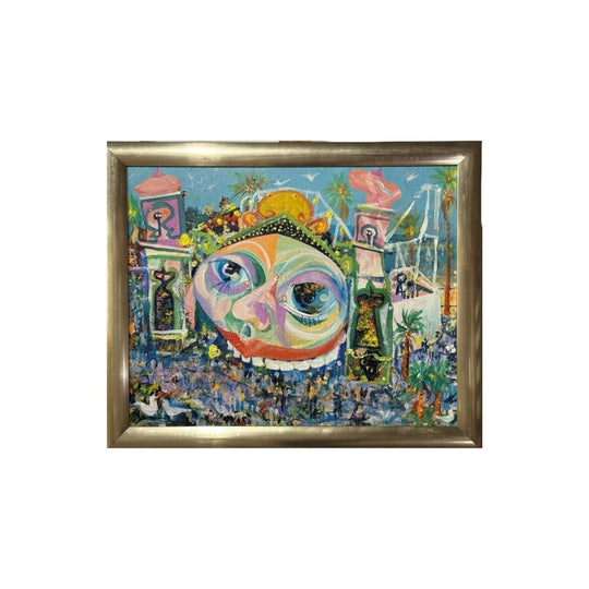 St. Kilda's Luna Park by Victor Rubin