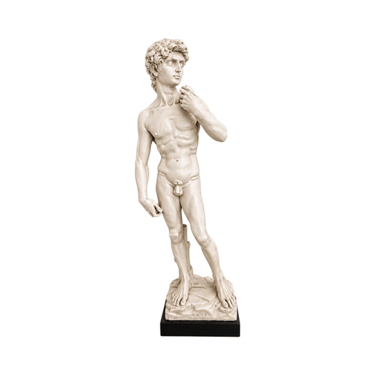 Statue David Sculpture Resin Classical Greek Michelangelo Style Decor
