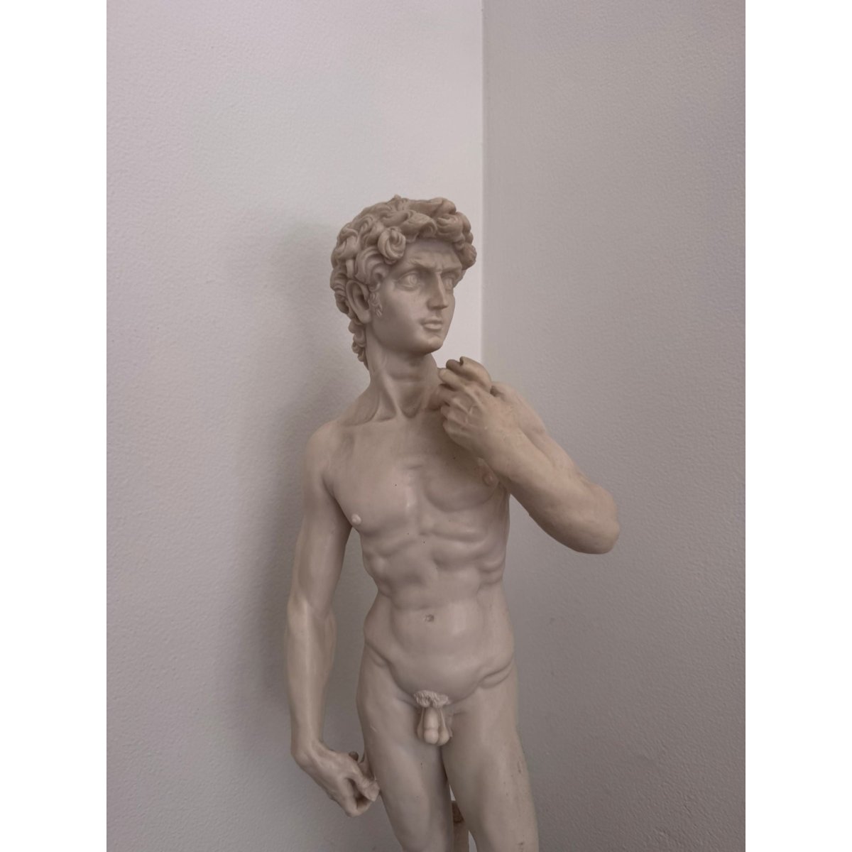 Statue David Sculpture Resin Classical Greek Michelangelo Style Decor | Bazaa | Designer, Vintage and Antique Furniture