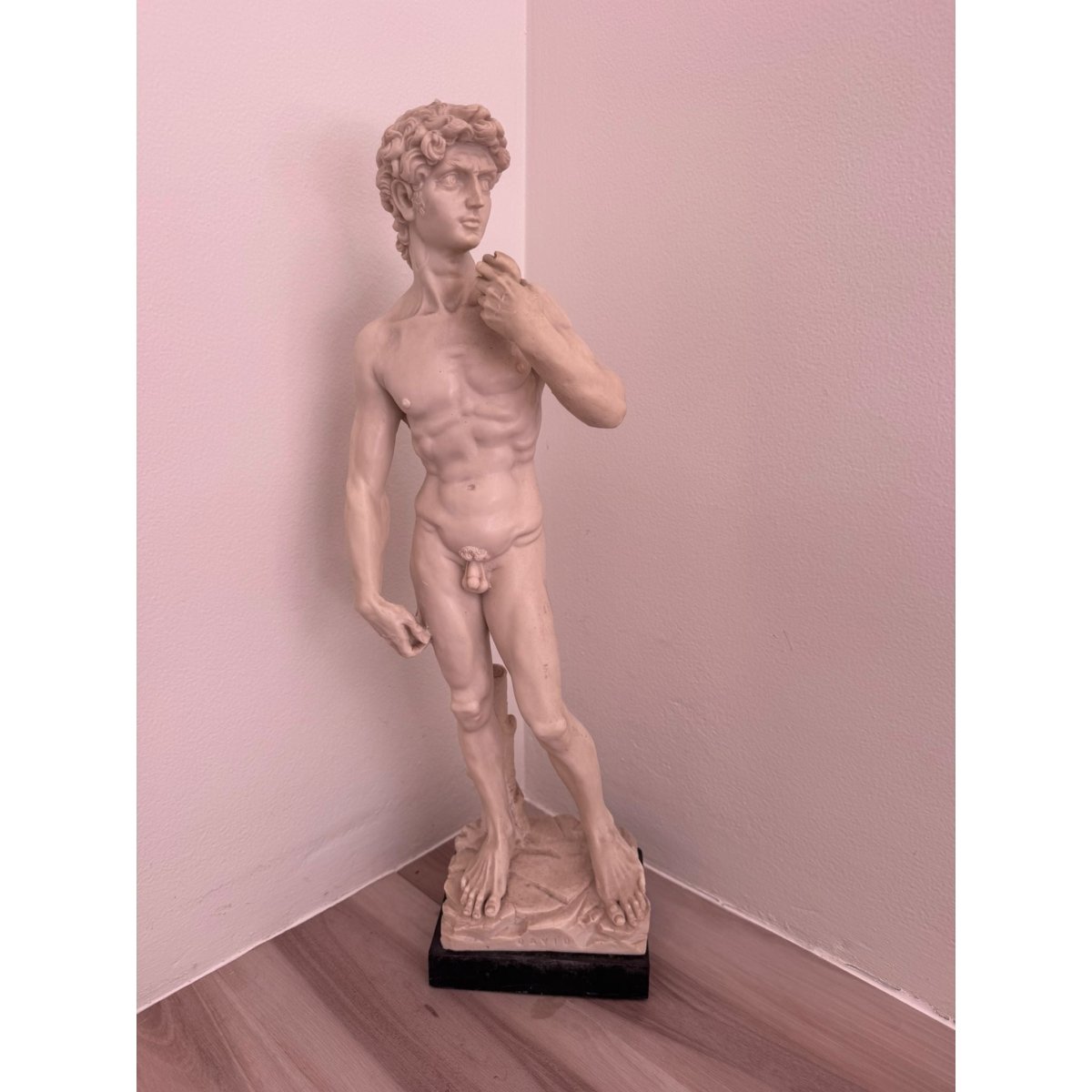 Statue David Sculpture Resin Classical Greek Michelangelo Style Decor | Bazaa | Designer, Vintage and Antique Furniture