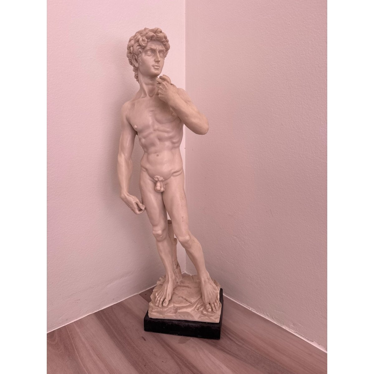 Statue David Sculpture Resin Classical Greek Michelangelo Style Decor | Bazaa | Designer, Vintage and Antique Furniture