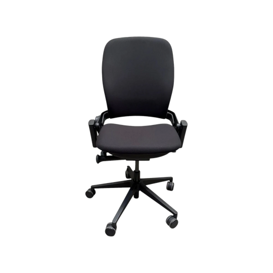 Steelcase Leap V2 Ergonomic Office Chair – Black | Armless