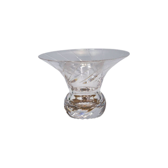 Stuart Crystal Fluted Bud or Posy Vase