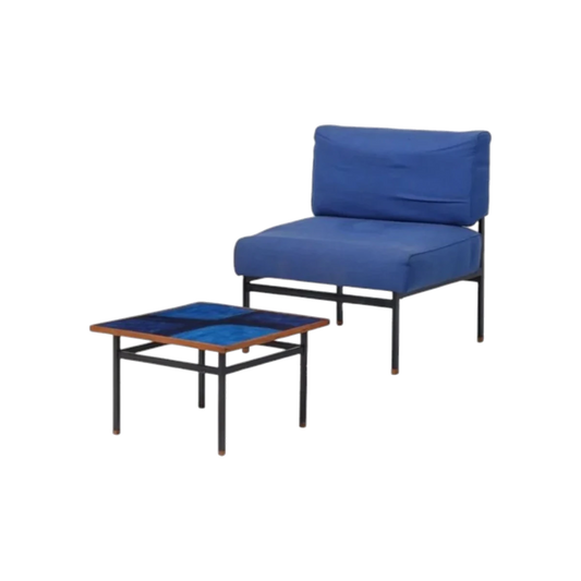 Studio BBPR Attr chair and side table | Bazaa | Designer, Vintage and Antique Furniture