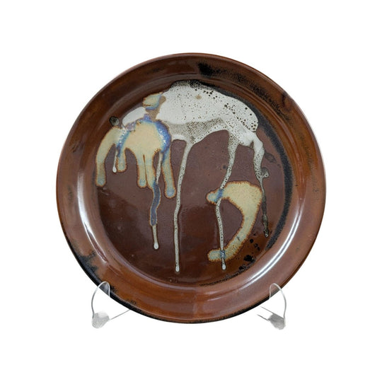 Studio Glazed Plate | Earth Tones
