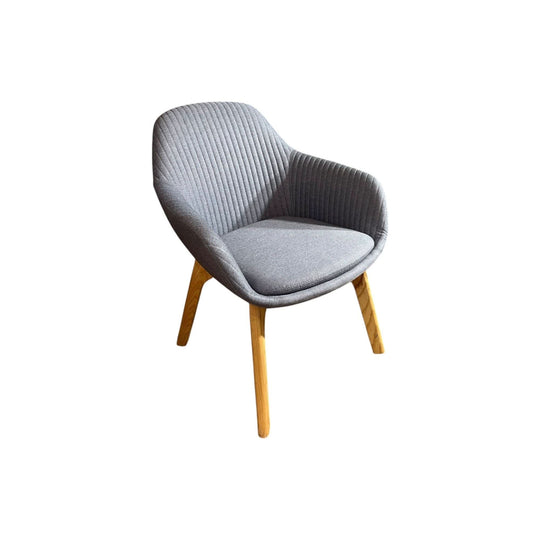 Stylish Grey Occasional Chair