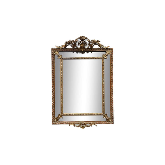 Superb French gilt Louis XV style cushion mirror c.1850