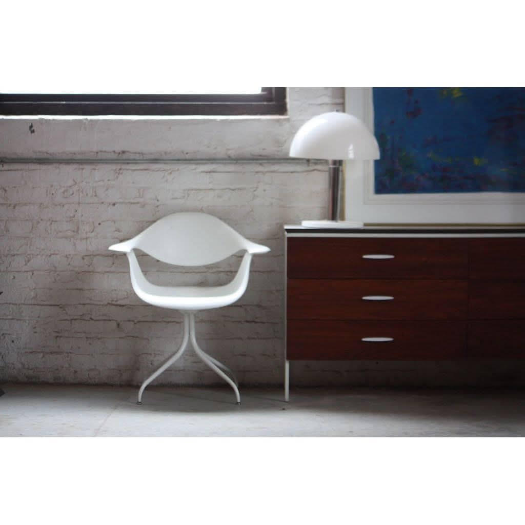 Swag Leg Armchair by George Nelson for Herman Miller | Bazaa | Designer, Vintage and Antique Furniture