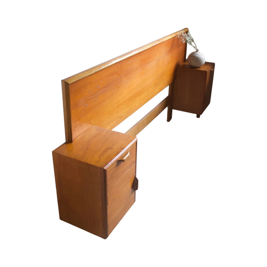 Mid Century Double Bed Head
