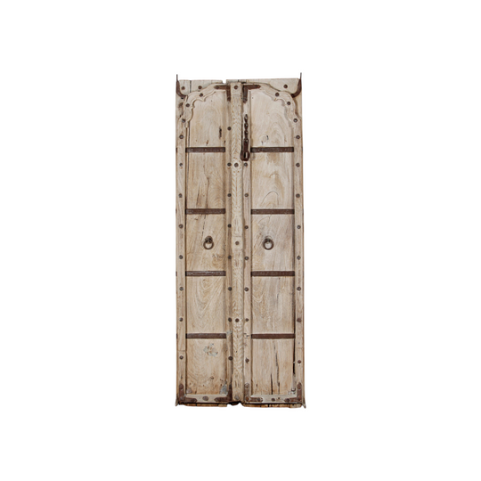Vintage Indian Raw Door Panel - Eco Village Collection