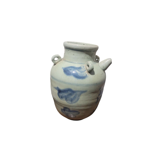 Tall Chinese  BIlue & White storage vessels