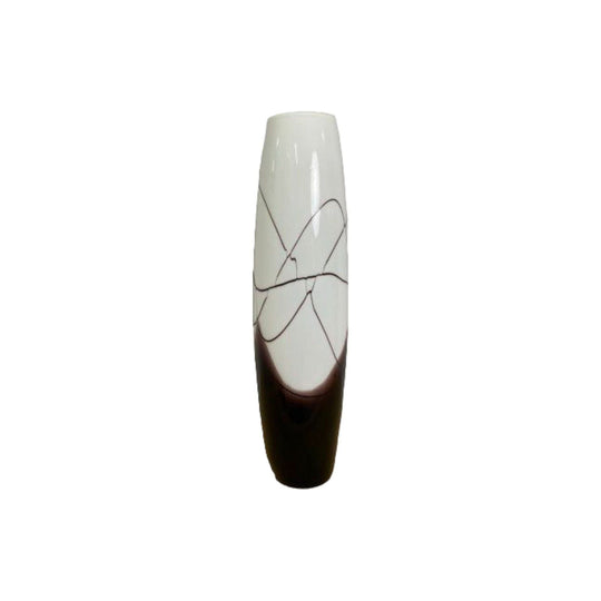 Tall Decorative Art Glass Vase