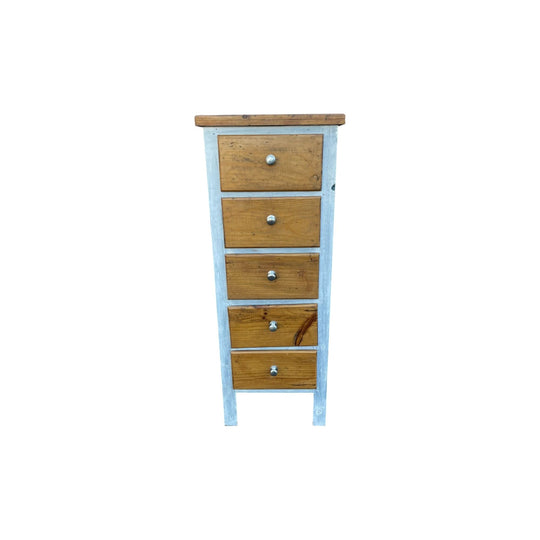 Tall Rustic Wooden Chest