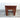 teak nesting tables set side