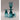 Teal coloured Liqueur/Shot glasses. Set of 4 - Bazaa