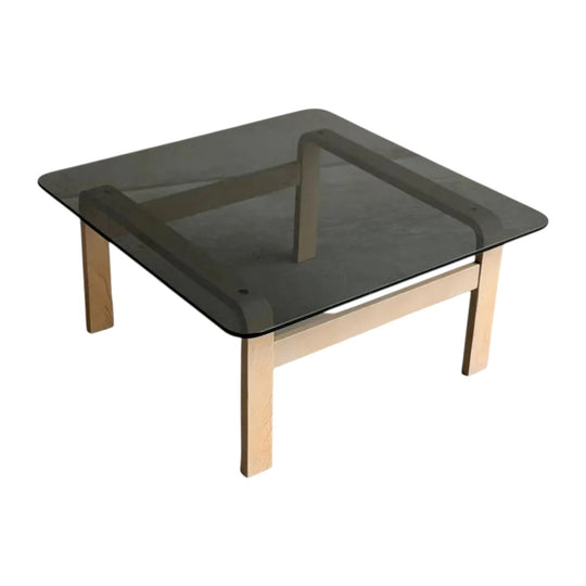 Tessa Ferrara Glass Coffee Table designed by Fred Lowen for Tessa Furniture