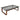 Tessa T4 Smoked Glass Coffee Table | Bazaa | Designer, Vintage and Antique Furniture