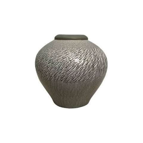 Textured Grey Vase