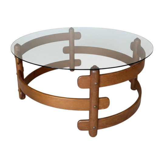 TH BROWN ARTIC COFFEE TABLE