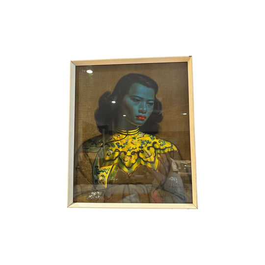 The Green Lady original vintage print by Tretchikoff