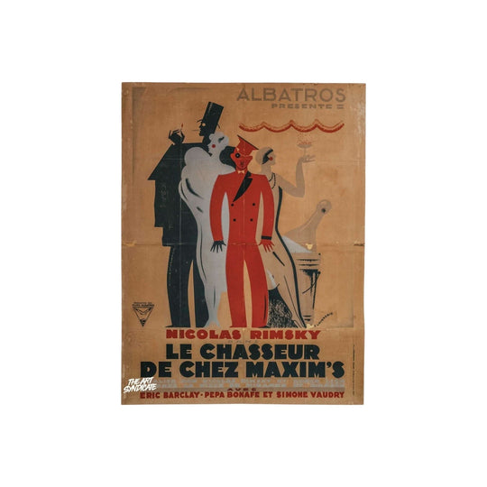 The Porter from Maxim's FRAMED