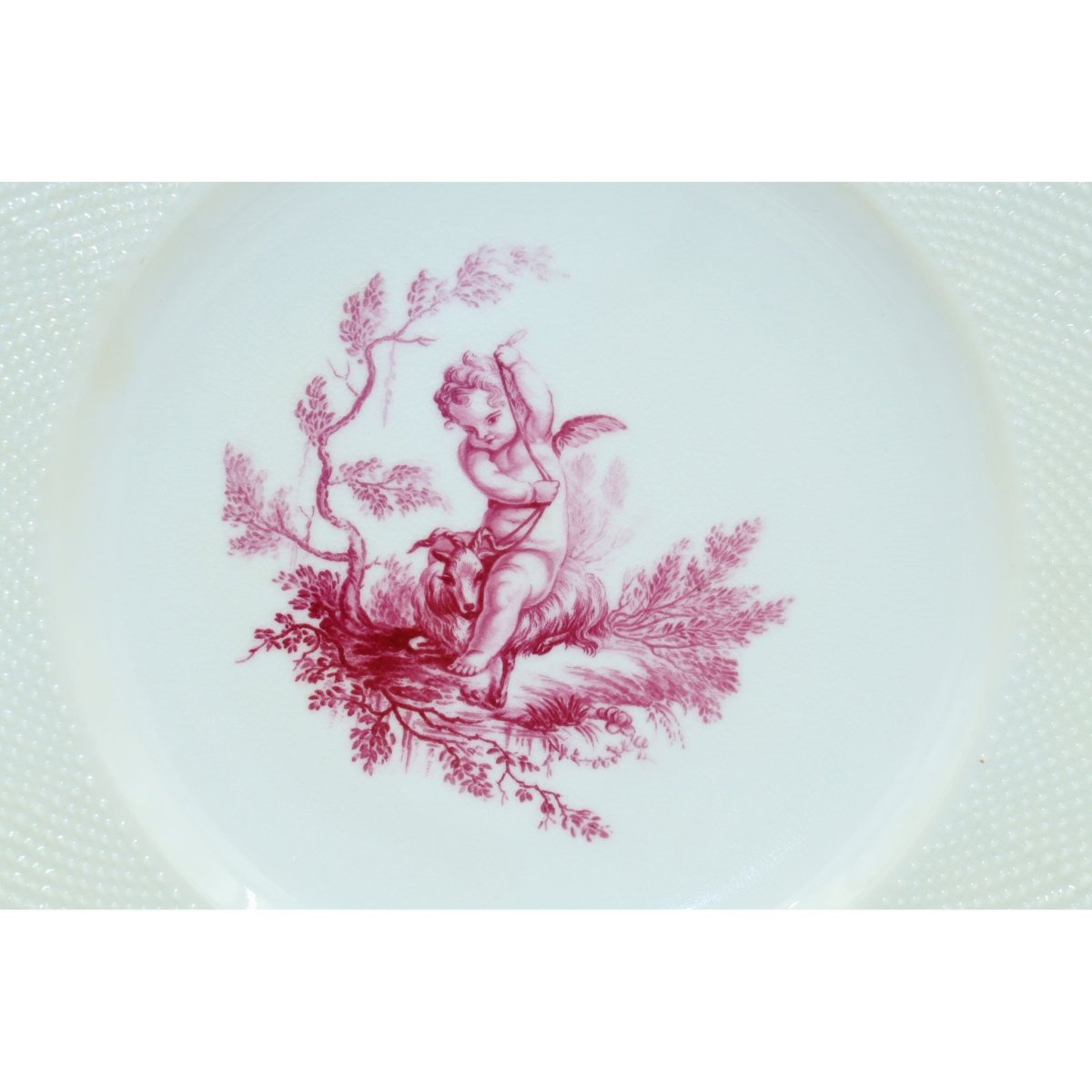 Three cherub decorated plates by Minton | Bazaa | Designer, Vintage and Antique Furniture