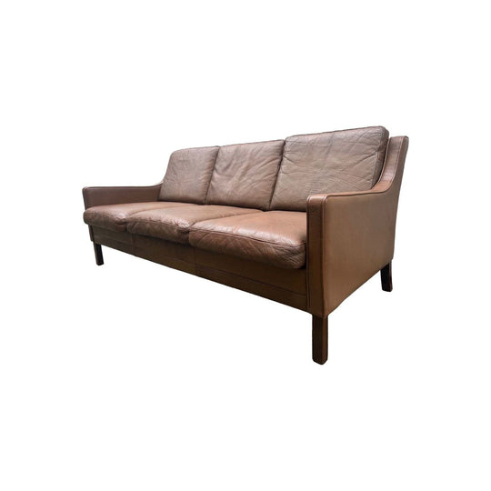 Three-Seat Leather Sofa by Georg Thams, Denmark