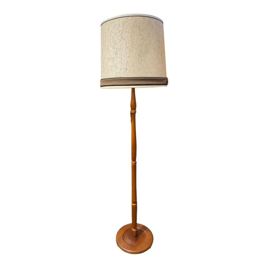 Timber Mid Century vintage Floor Lamp