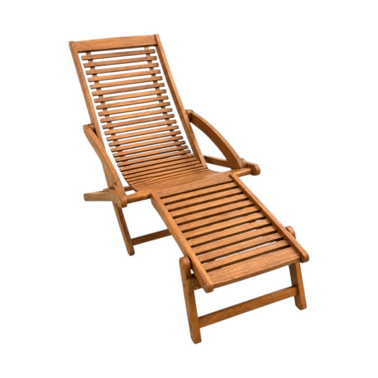 Timber Outdoor Recliner Sun Lounge Deck Chair