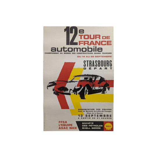 Tour de France automobile Strasbourg