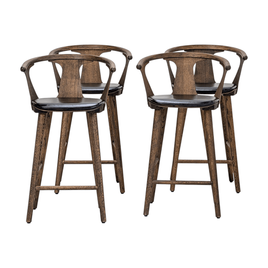 &Tradition 'In Between' SK8 Counter Stool Frames, Custom Upholstery