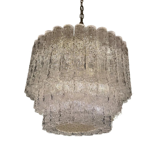 Tronchi Murano Glass Chandelier