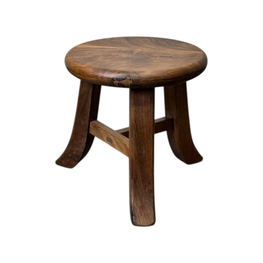 Small 3 Legged Wooden Stool