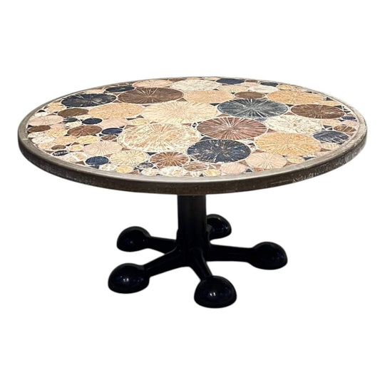 Tue Poulsen Ceramic Tile Coffee Table