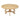 Tuscan Style Circular Plank Top Table in Bleached Oak | Bazaa | Designer, Vintage and Antique Furniture