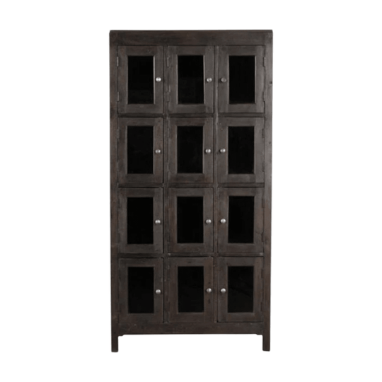 Twelve Glass Door Cabinett