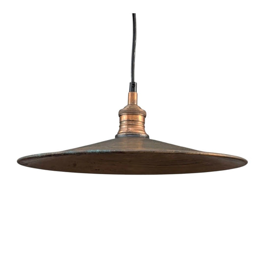 TWELVE | Vintage handspun copper pendant lights