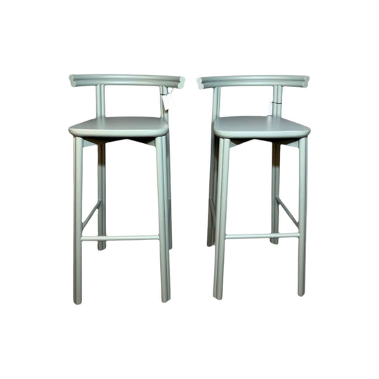 Twill Counter Chair Metal Pale Eucalypt, IconByThem