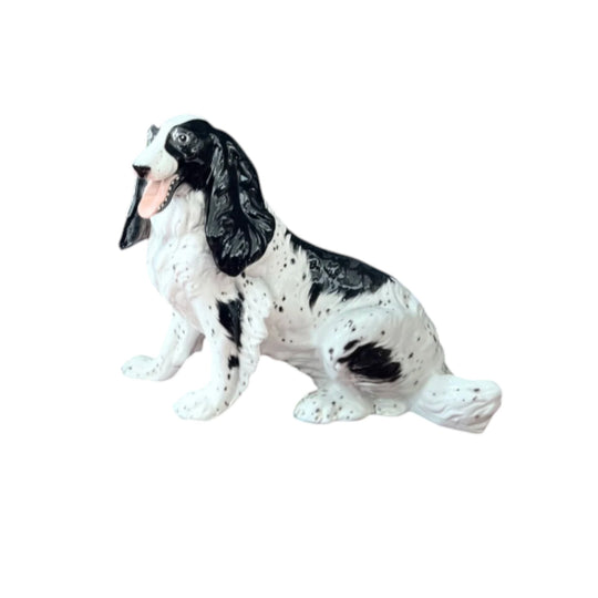 Mid Century Italian Ceramic Spaniel