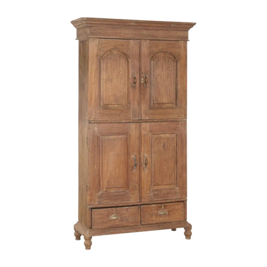 TWO DOOR  VINTAGE INDIAN KITCHEN CABINET / 005