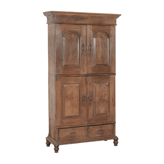 TWO DOOR  VINTAGE INDIAN KITCHEN CABINET / 006