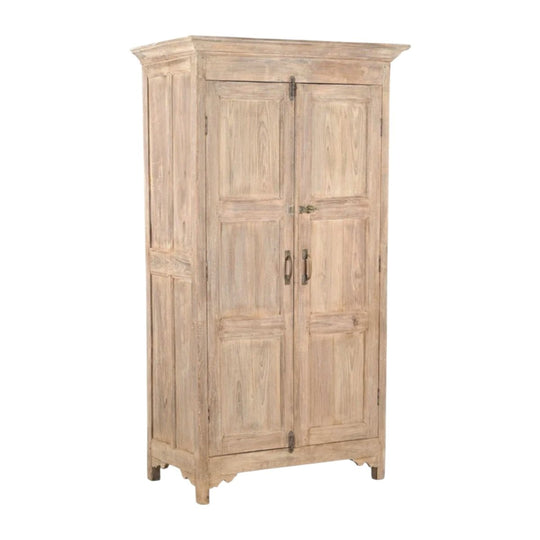 TWO DOOR  VINTAGE KITCHEN CABINET / 083