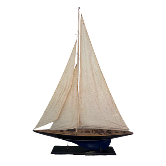 Model Yacht J Class America’s Cup Sopwith UK Sailing Boat Vintage Display Ship Large