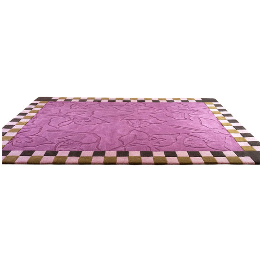 The Sol Rug - Hand-tufted Wool and Bamboo Silk